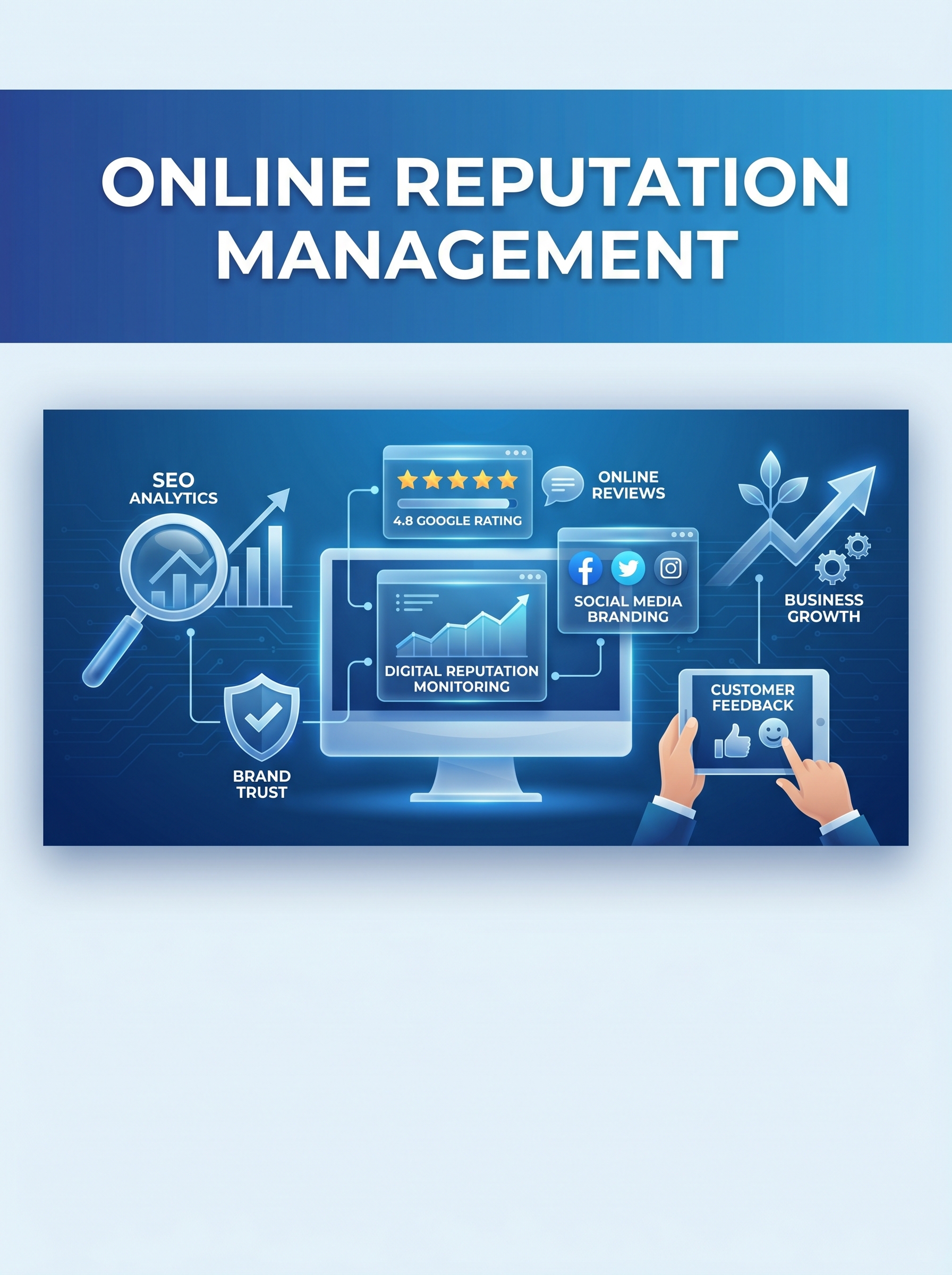Online Reputation Management: How Businesses Build Trust, Visibility & Credibility Online