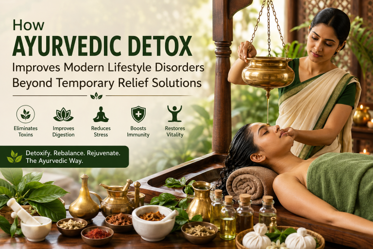 How Ayurvedic Detox Improves Modern Lifestyle Disorders Beyond Temporary Relief Solutions