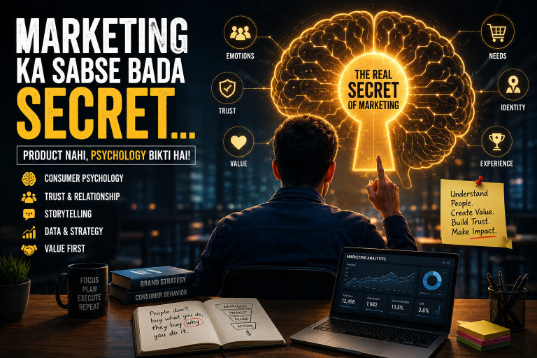 Marketing ka Sabse Bada Secret: Product Nahi, Psychology Bikti Hai!