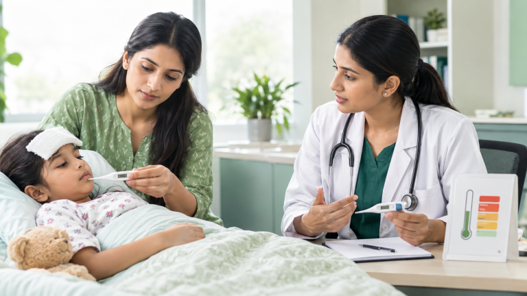 Fever in Children: Safe vs Dangerous Levels and When to Act Immediately