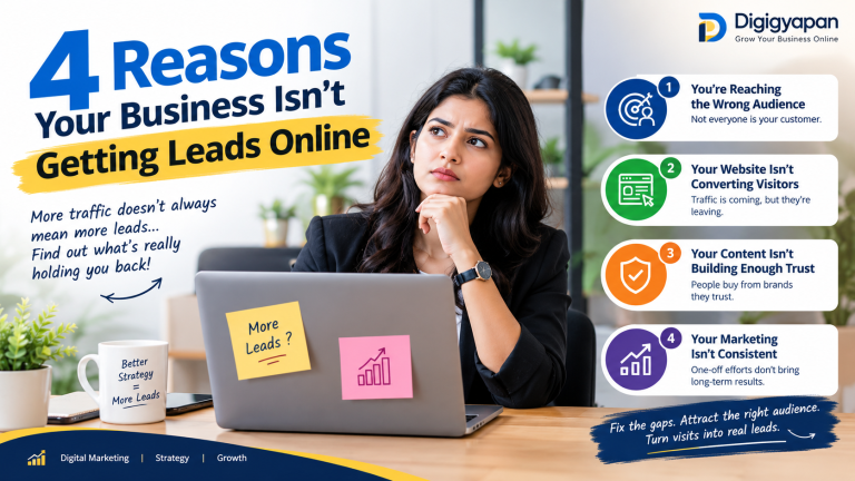 4 Reasons Your Business Isn’t Getting Leads Online